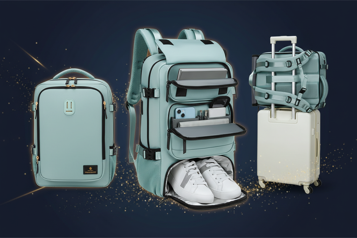 Jasmind Stores Hero Banner - Bag, Compartment & Trolley